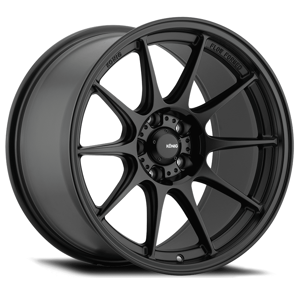 KONIG DEKAGRAM 17 X 8 +40 5 X 114.3 CB73.1 SEMI-MATTE BLACK