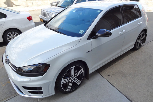 Rally Armor Mud Flaps Volkswagen Golf R 2015-2017.5 (Black/Blue Logo)