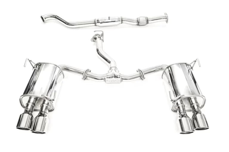 Invidia CATBACK WRX Q300 S.S. QUAD TIP 22-UP 76MM 110MM
