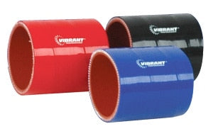 Silicone Straight Hose Coupling - 1.00 I.D. x 3 Long (RED)