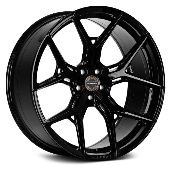 VOSSEN HF5 22 X 12 22 5 X 130 CB71.6 SATIN BLACK REAR VOS-URUS-HF5-SB
