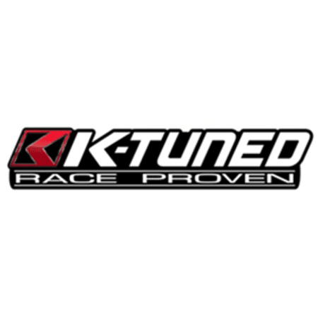 K-Tuned logo featuring a red and black stylized 'K' emblem followed by the text 'K-TUNED' in bold white lettering with a black outline. The slogan 'RACE PROVEN' appears below in white text on a black banner.