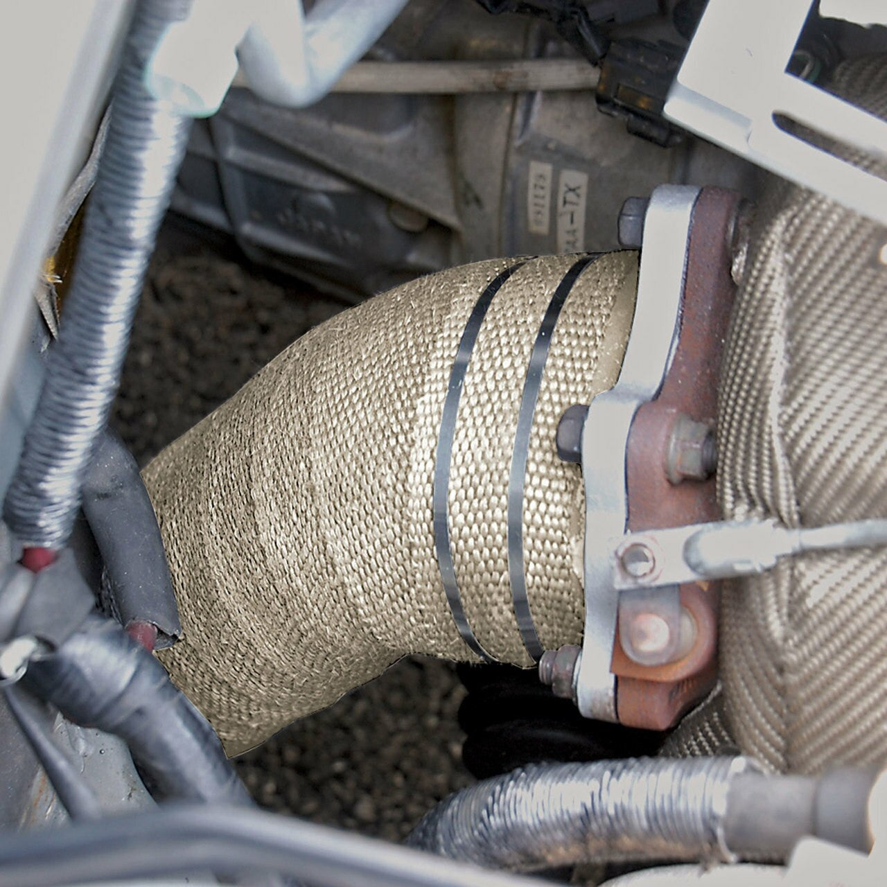 Exhaust Wrap 1 x 50ft - Tan