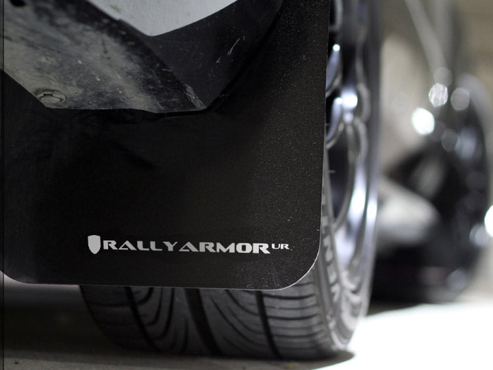 Rally Armor Mud Flaps Subaru Impreza 2002-07 (Black/White Logo)