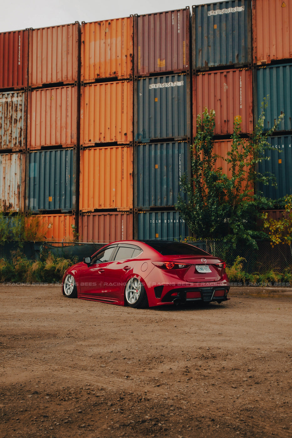 JDM Brand 2014-2018 Mazda 3 Sedan KS Style Rear Bumper