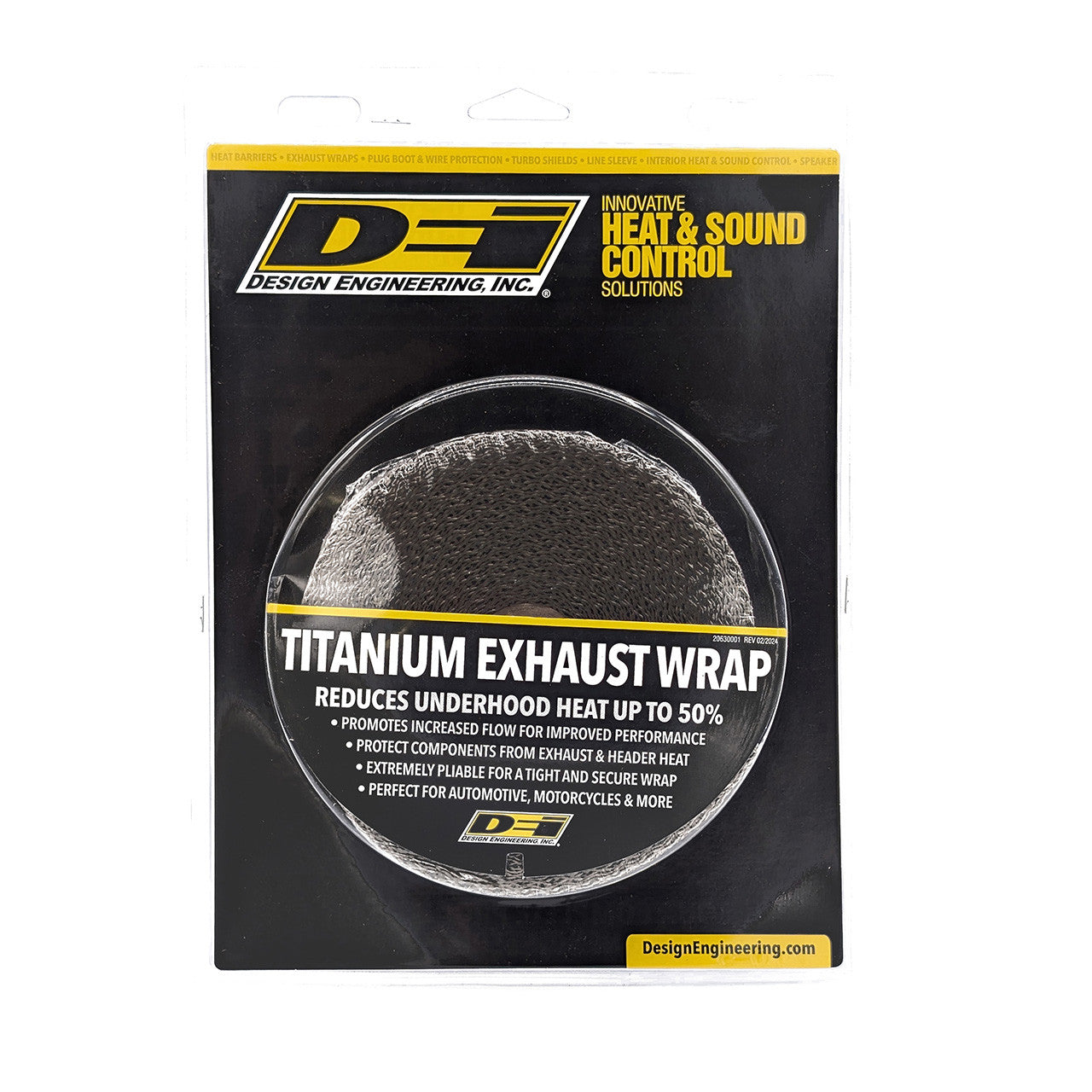 Exhaust Wrap 1 x 50ft - Titanium