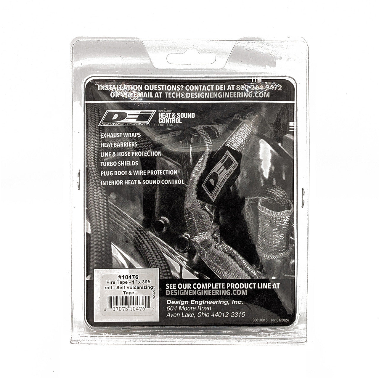 Fire Tape - Self Vulcanizing 1 x 36 ft.