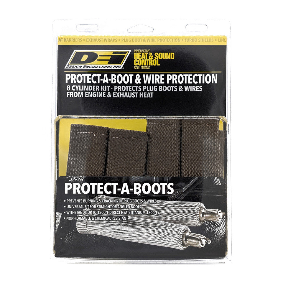 Protect-A-Boot - 8 - 8-pack - No Ring - Titanium