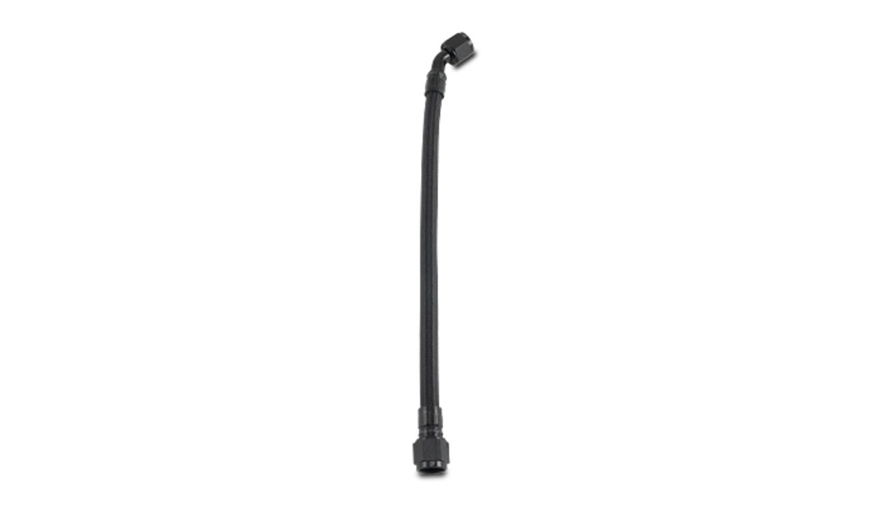 36" PTFE Hose Assy w/10AN Female fittings STRAIGHT/45DEG