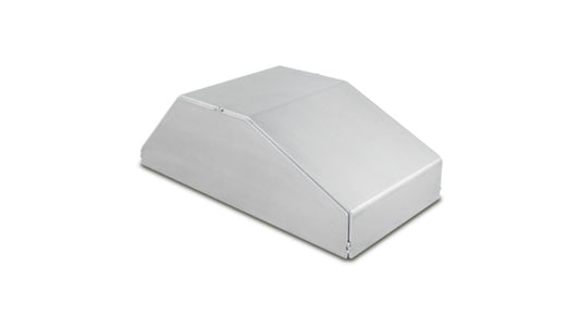 Horizontal Intercooler End tank, 6.00W x 12.00"L x 3.00" Thick"