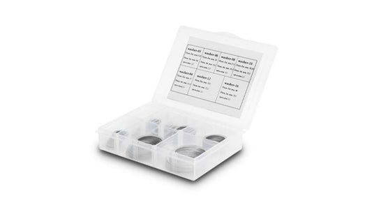 Box Set of Crush Washers - 10 of each Size: -3AN to -16AN