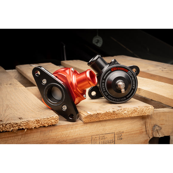 Grimmspeed V2 Bypass Valve Red For Subaru 08-14 WRX 05-09 LGT GrimmSpeed