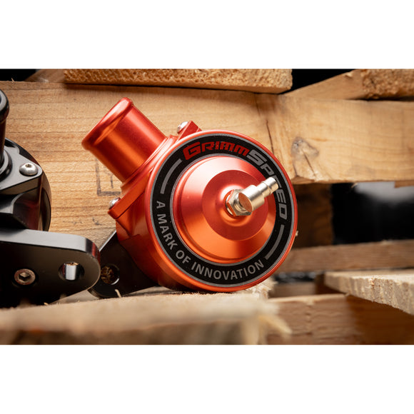 Grimmspeed V2 Bypass Valve Red For Subaru 08-14 WRX 05-09 LGT GrimmSpeed