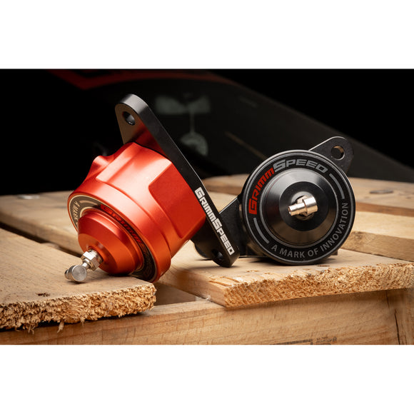 Grimmspeed V2 Bypass Valve Red For Subaru 04-21 STI GrimmSpeed