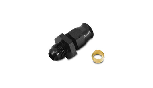 '-10AN Male to 5/8 Tube Adapter Fitting (with Brass Olive Insert)