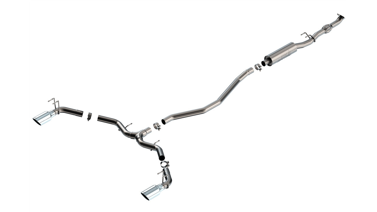 BORLA CAT-BACK INTEGRA 2023/ CIVIC SI '22-'23 1.5L 4 CYL. MT FWD 4DR 2.50" "S-TY
