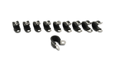 Cushion Clamps for 3/8 (6AN) Hose - Pack of 10