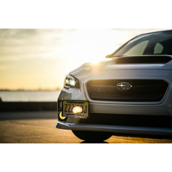 Grimmspeed License Plate Relocation Kit 15-17 For Subaru WRX/STI 12-16 Impreza/C