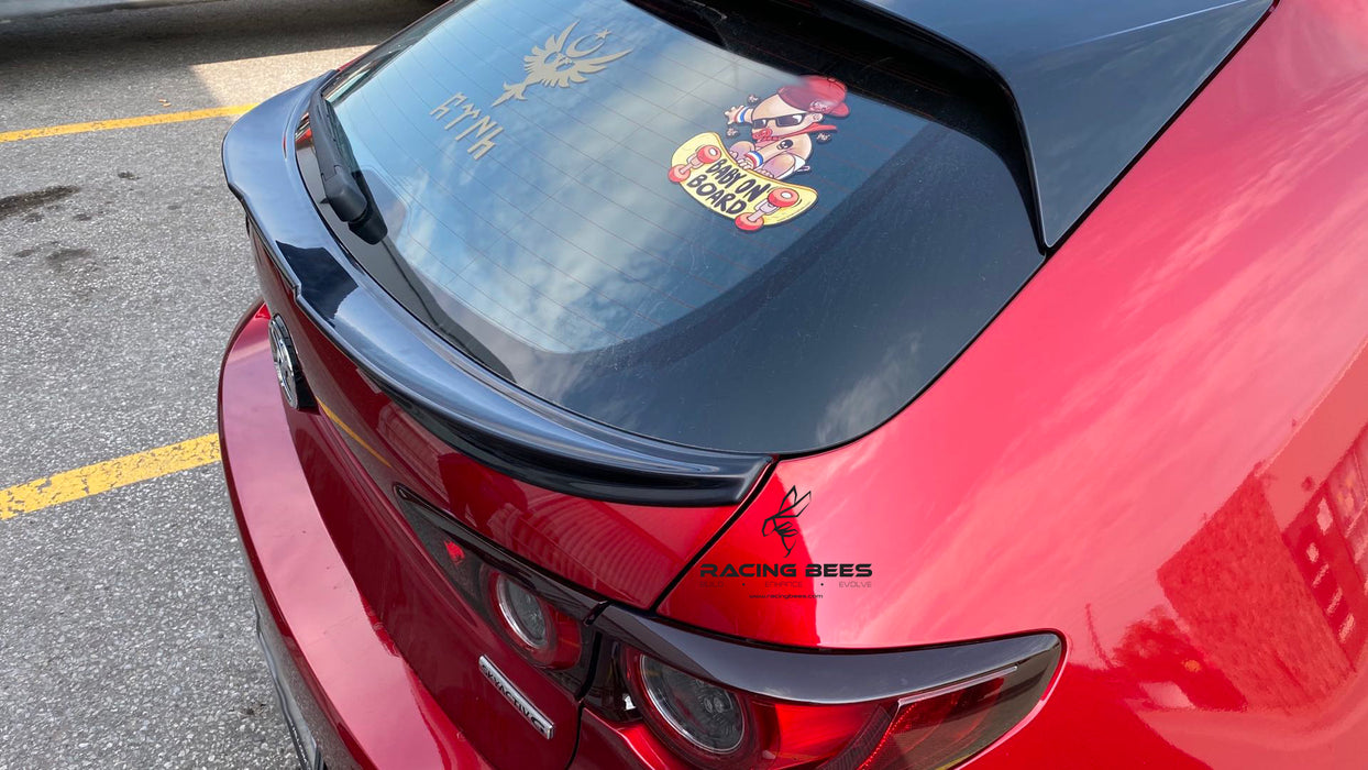 JDM Brand 2019+ Mazda 3 Hatchback CK Style Rear Trunk Spoiler