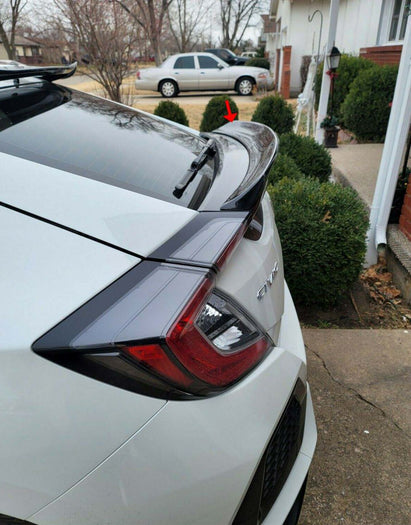 JDM Brand 2017-2020 Honda Civic Hatchback L Type Trunk Spoiler (Black)