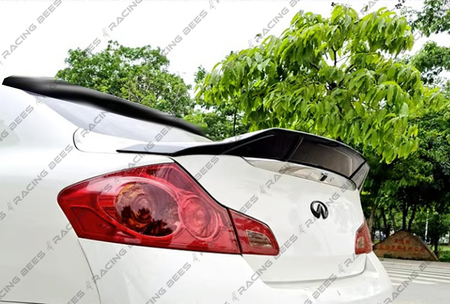 JDM Brand 2009-2013 Infiniti G37 Sedan R Style Trunk Spoiler (Black)