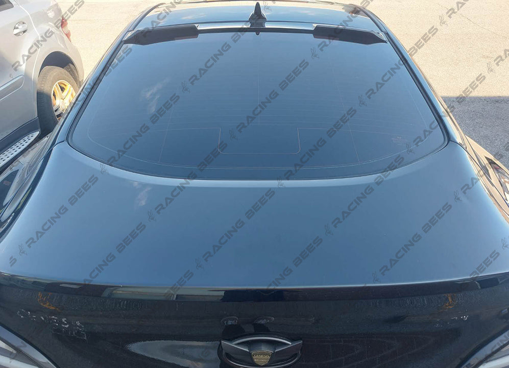 JDM Brand 2010-2016 Hyundai Genesis Coupe Rear Roof Spoiler V Style (Carbon Fiber)