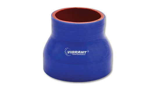 Reducer Coupler, 5.00 I.D. x 4.00" I.D. x 4.50" Long - Blue"