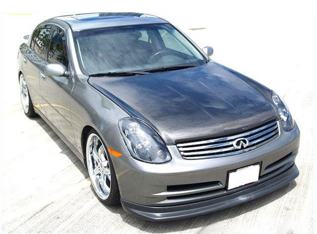 JDM Brand 2003-2004 Infiniti G35 Sedan Nismo Style Front Bumper Lip