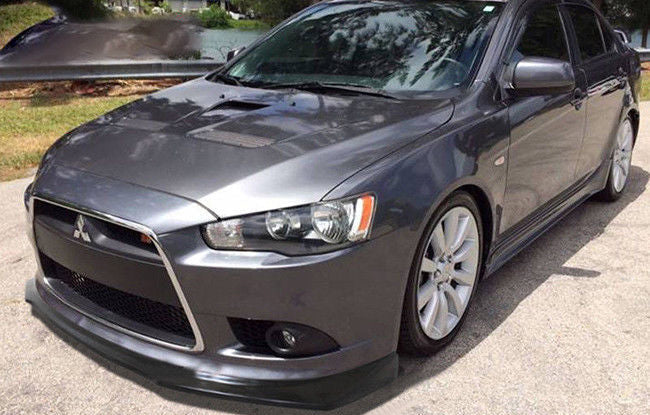 JDM Brand 2008-2015 Mitsubishi Lancer Ralliart RA Style Front Bumper Lip