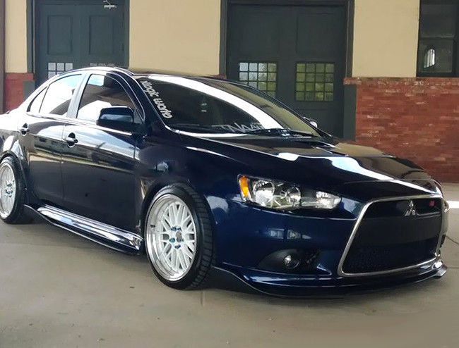 JDM Brand 2008-2015 Mitsubishi Lancer Ralliart CS Style Front Bumper Lip