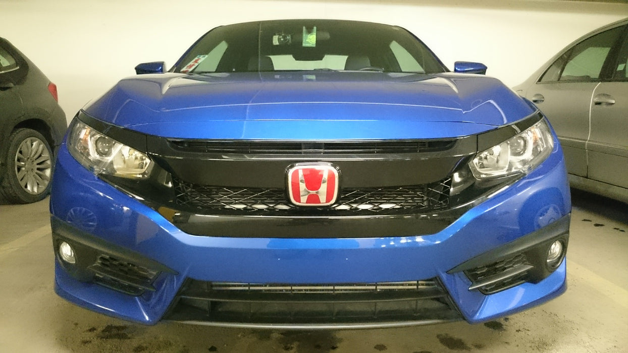JDM Brand 2016-2018 Honda Civic Type-R Style Front Grille (Black)