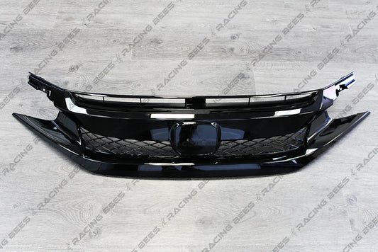 JDM Brand 2019-2020 Honda Civic Type-R Style Front Grille (Black)