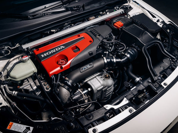 PRL 2023+ Honda Civic Type-R FL5 Matte Carbon Fiber Turbocharger Inlet Pipe Kit