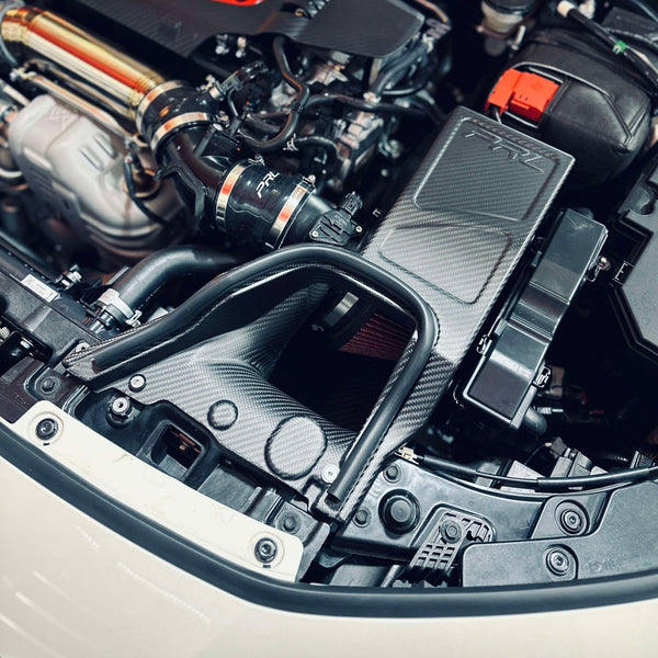 PRL Motorsports 2023+ Honda Civic Type-R FL5 Matte Carbon Fiber High Volume Intake System