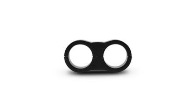 Aluminum Line Seperator Bracket - for 0.313 (7.9mm) OD hose