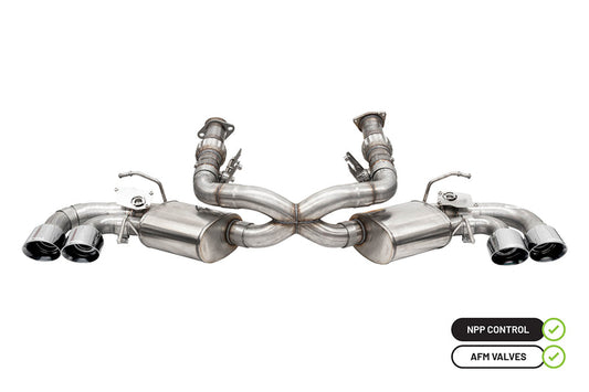 Corsa Exhaust Cat-Back Chevrolet Corvette (C8) 2020-2021