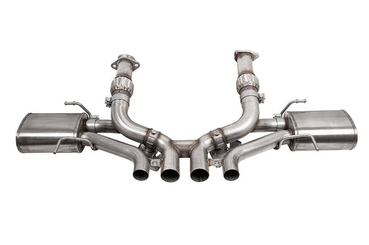 Corsa 3.0 IN VALVED CAT-BACK EXHAUST MUFFLER SYSTEM (RE-USES STOCK TIPS)