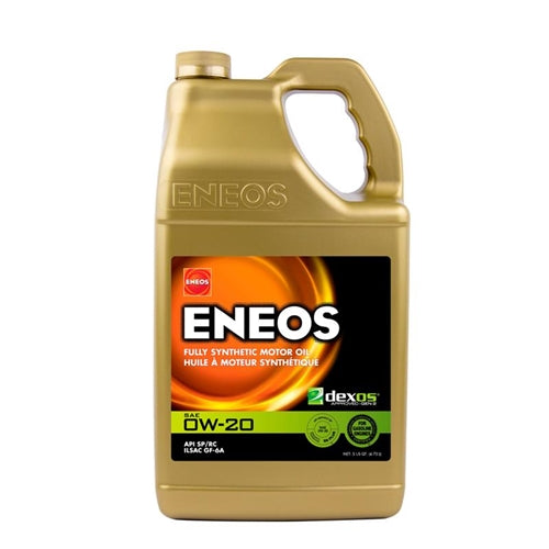 ENEOS 0W-20 Full Synthetic Motor Oil, 5 Quart