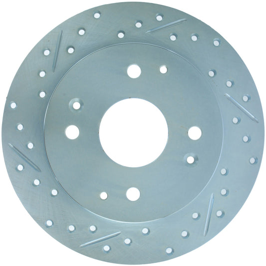 SELECT SPORT DRILLED & SLOTTED ROTOR, RIGHT