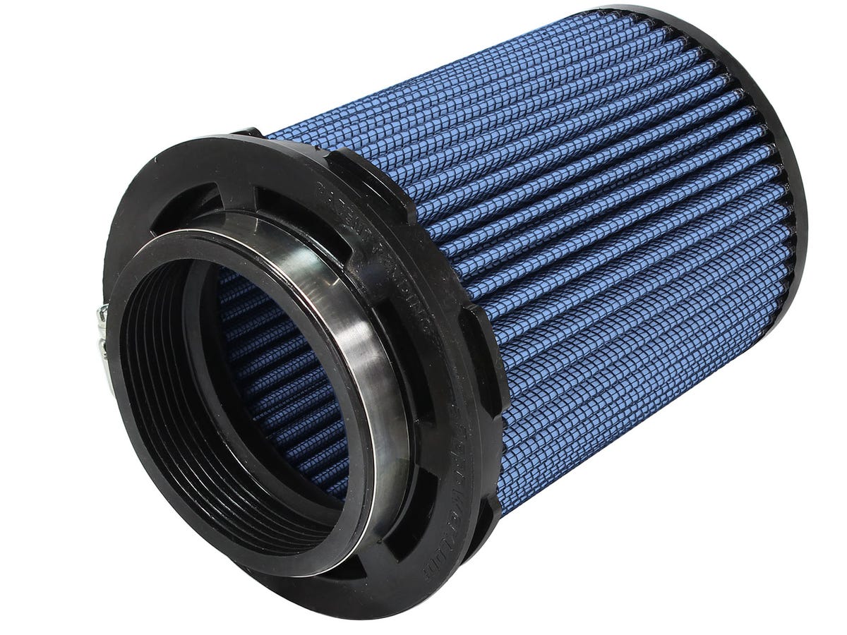 aFe Magnum FLOW Pro 5R Universal Air Filter 3-1/2F x 5B(mtm2) x 4-1/2T (inv) x 6