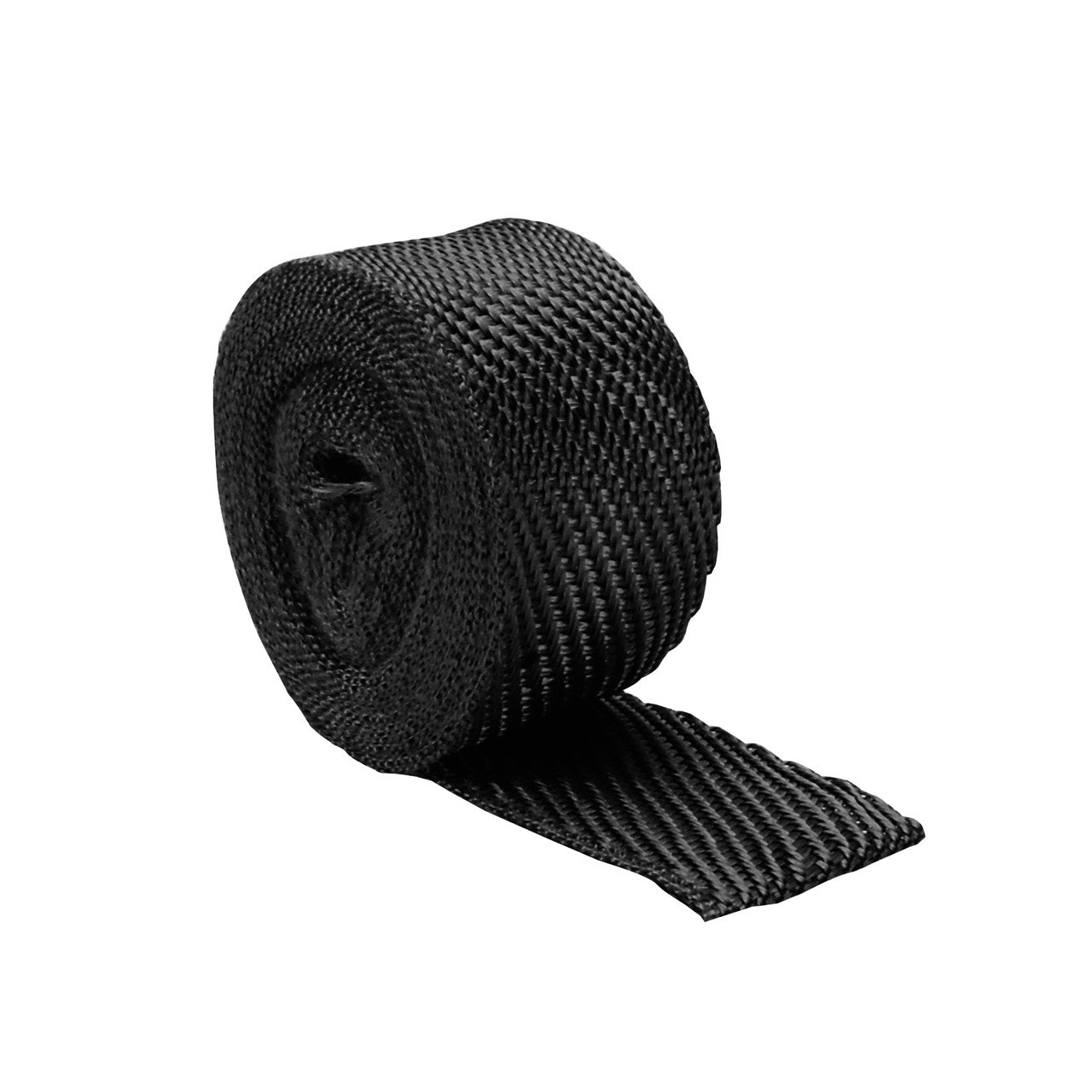 Exhaust Wrap 2 x 25ft - Titanium - Black