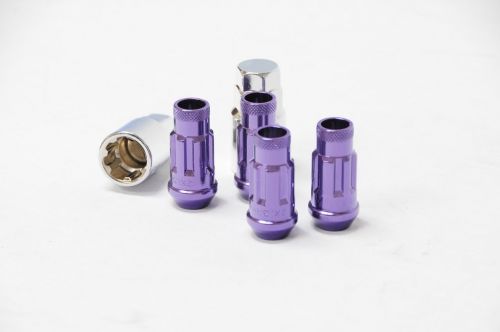 MUTEKI SR48 LOCK SET 12X1.5 PURPLE 48MM