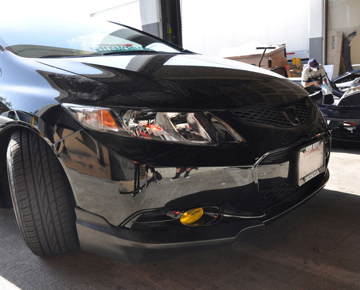 JDM Brand 2012-2013 Honda Civic Coupe HFP Style Front Bumper Lip