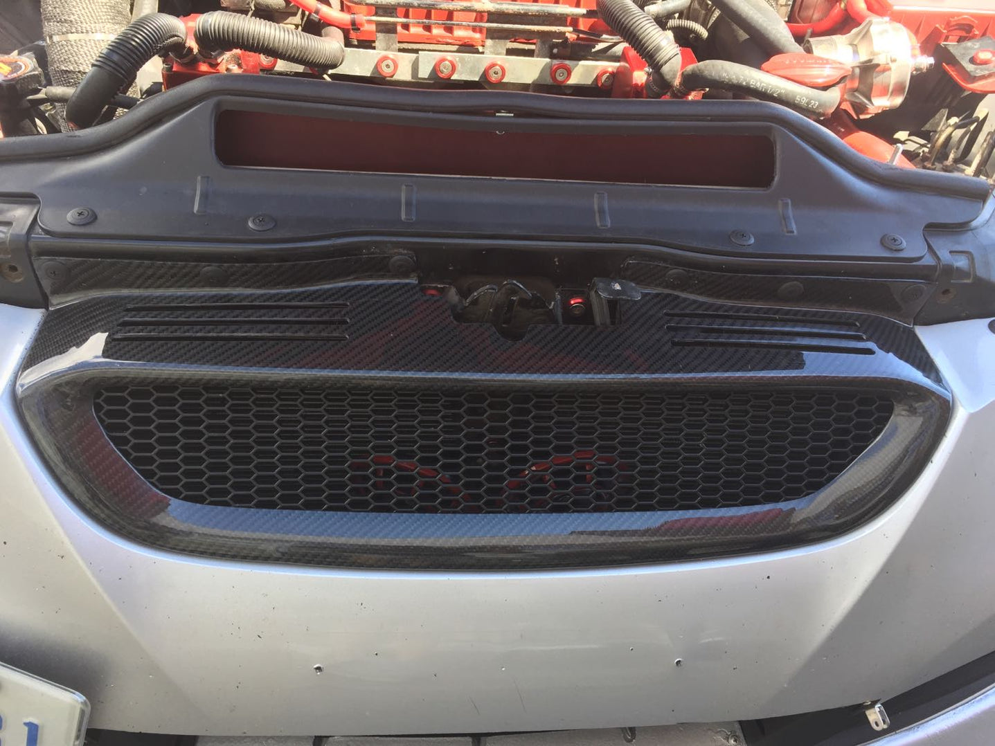 JDM Brand 2010-2012 Hyundai Genesis Coupe RS Style Grille (Carbon Fiber)