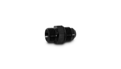 '-3AN Male Flare to -4AN Male ORB Straight Adapter w/O-Ring - Anodized Black