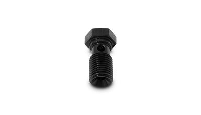 Aluminum Banjo Bolt w/2 Washers (9/16x20, 23mm long) - Anodized Black