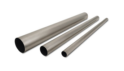 4 O.D. Titanium Straight Tube, 1 Meter Long
