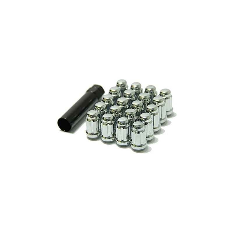 MUTEKI LUG NUT CLOSED CHROME 12X1.50