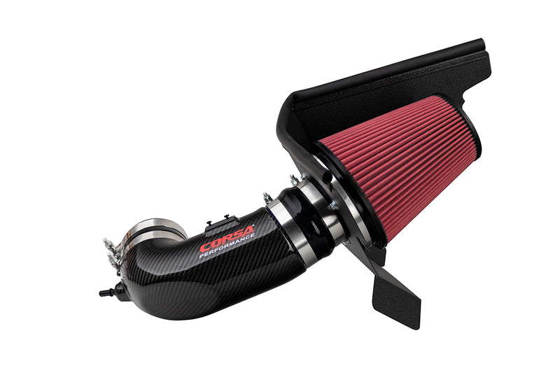 Corsa Air Intake Carbon Fiber Open Element -2017-2023 CHEVROLET CAMARO ZL1