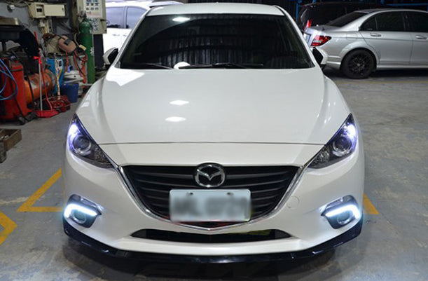 JDM Brand 2014-2016 Mazda 3 Sedan/Hatchback MZ Style Front Bumper Lip